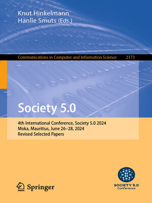 cover image of Society 5.0